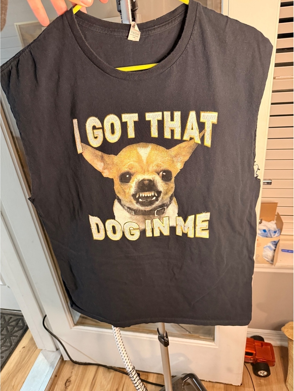 I Got That Dog In Me Sleeveless Graphic T Shirt
